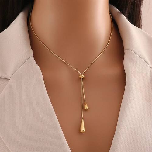 316L Stainless Steel New Fashion Jewelry Pulling Adjustment