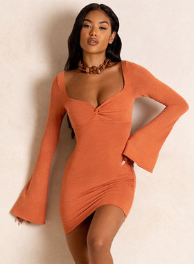 V-Neck Sexy Slim Women Bodycon Party DressV 领性感派对连衣裙