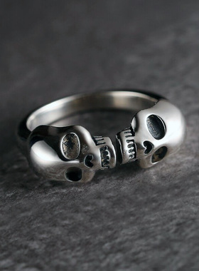 2024 Fashion Trend Jewelry Rings Silver Plated Rings Punk