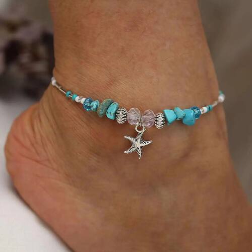 Beach Bead Anklet for Women Jewelry Retro Fashion Beads