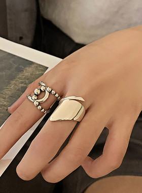 2023 925 Sterling Silver Smooth Rings for Women New Fashion
