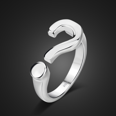 Hot Sale 925 Sterling Silver Personality Exclamation mark &