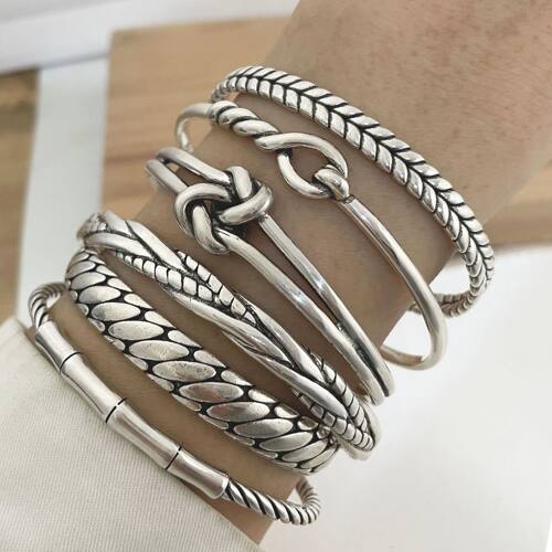 Sterling Silver Bracelets for Women Chain Accessories Trend