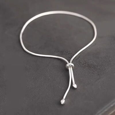Sterling Silver Bracelets for Women Men String Accessories