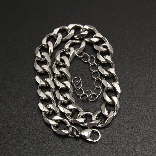 3.5-7MM Stainless Steel Chain Bracelets For Men Women Punk