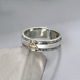Fashion Stainless Trend Rings 2023 Metal Jewelry Fade Steel