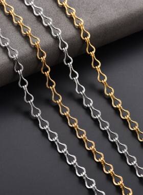 4.6mm Stainless Steel Guitar Shape Link Neck Chain Necklace