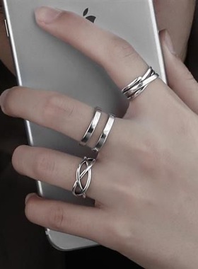 Hip Hop Rings Set for Women New Trend Fashion Finger Rings