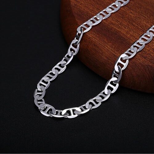 45-60cm Sterling Silver Necklace noble luxury gorgeous