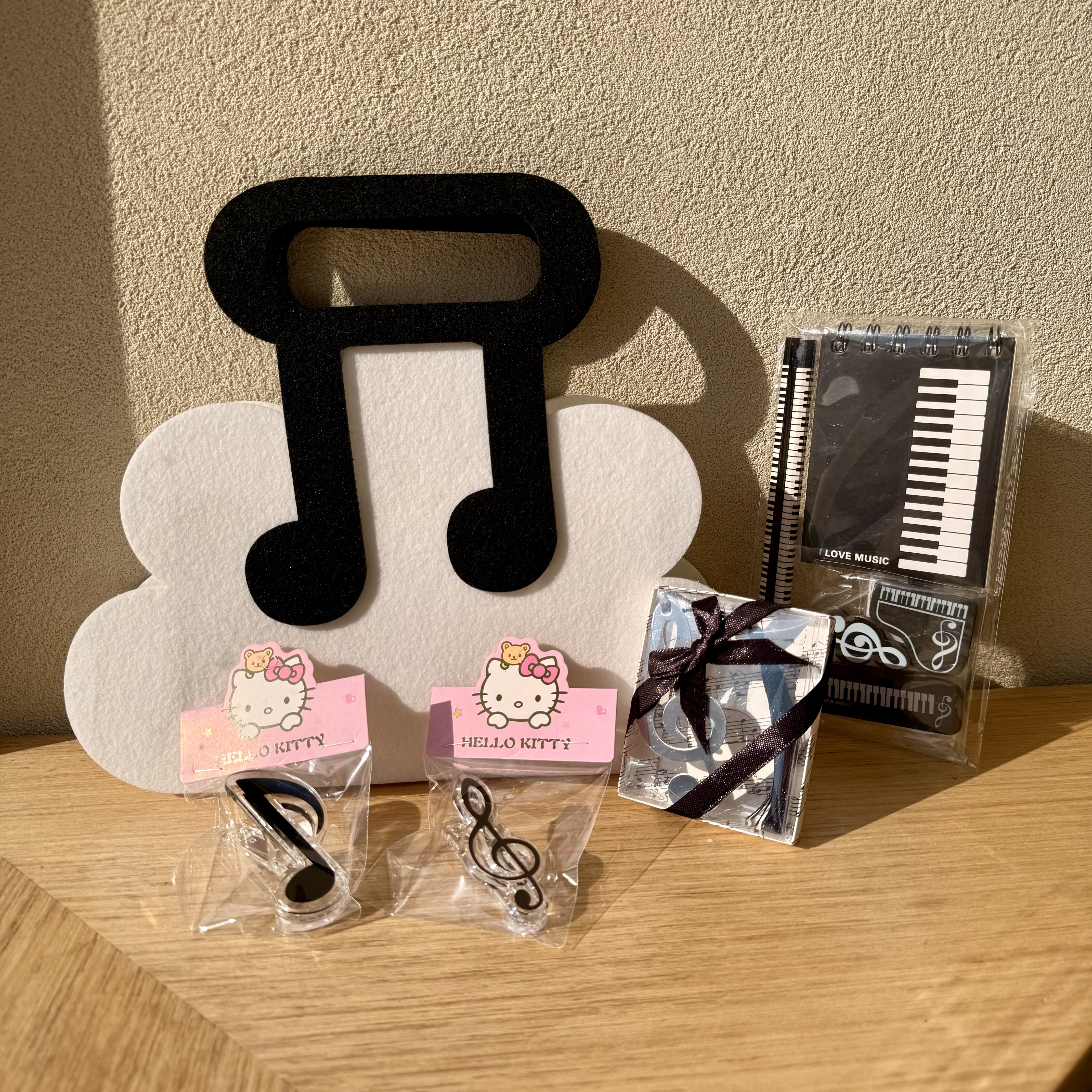 音乐会伴手礼包文具套装学生奖品