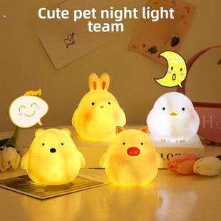 中秋新卡通可爱便携式音乐灯笼发光的孩子男孩和女孩乙烯基小灯笼