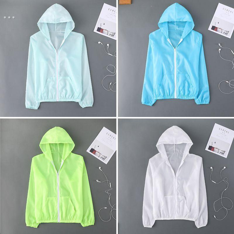 新型女式防晒服、春夏情侣短袖超薄防晒服夹克、时尚多功能男士防