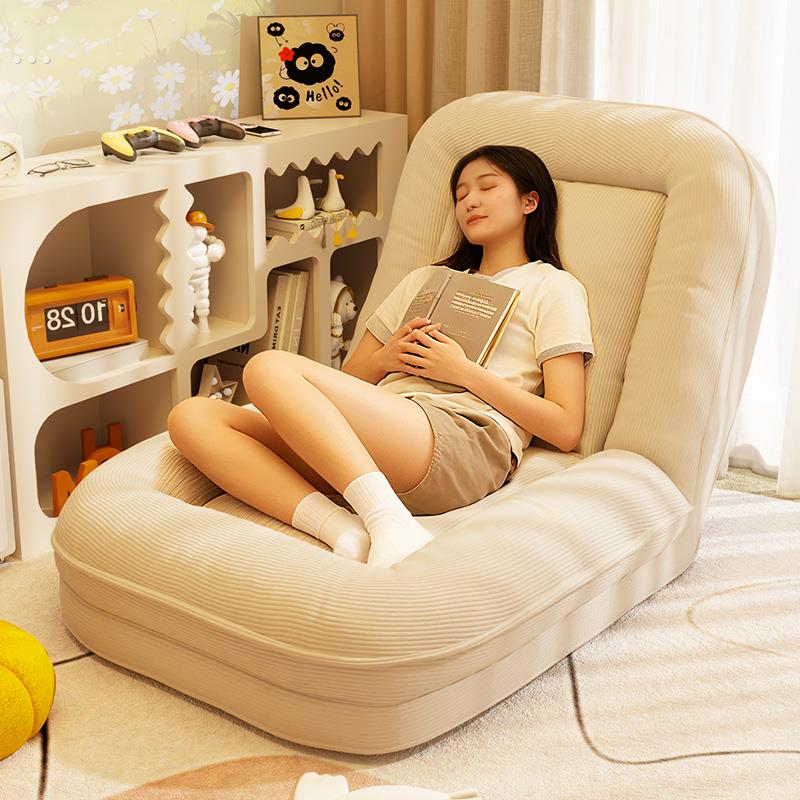 懒人沙发可躺可睡卧室折叠沙发床阳台单人榻榻米2025新款人类狗窝