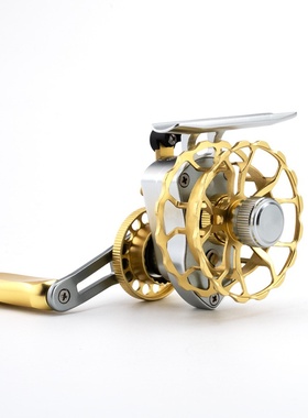 惠钓筏钓轮海筏轮sp50防海水筏竿筏轮卸力报警一键复位全金属精雕