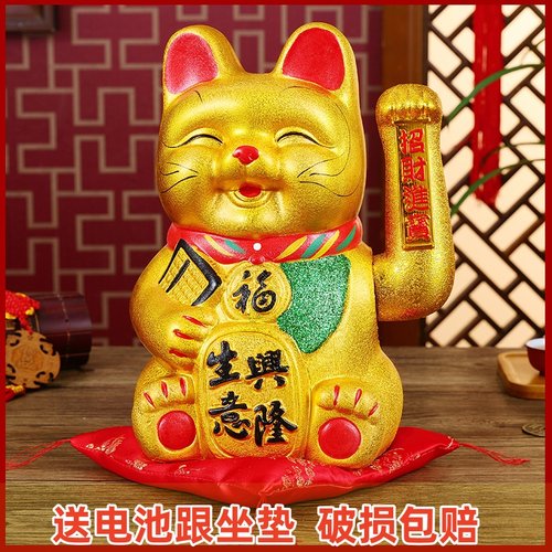 招财进宝招财猫猫大咖传统工艺
