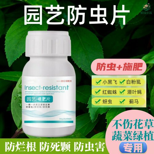 园艺糖化硼肥片杀防虫花卉绿植