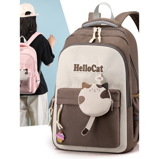 日本进口童趣可爱书包女新款韩版ins中小学生三到六年级高颜值双