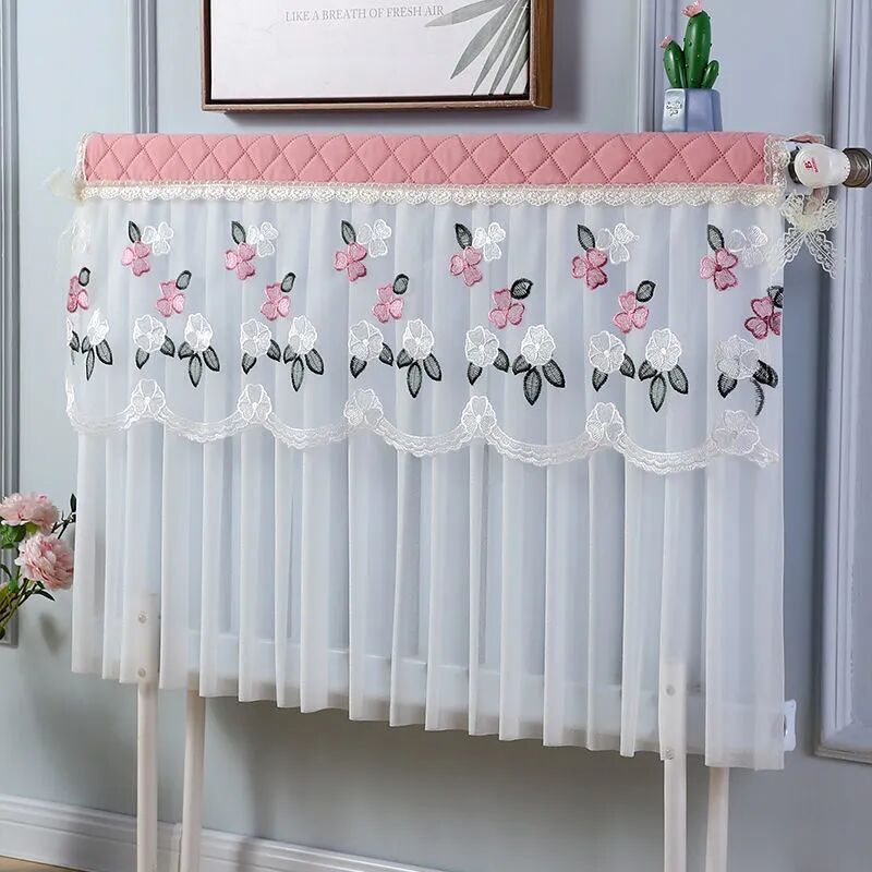 暖气片罩家用防熏墙暖气片罩子暖气片防尘套暖气片罩暖气片盖巾