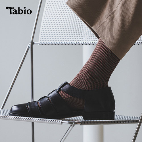 Tabio千格鸟无骨袜子男透气百搭
