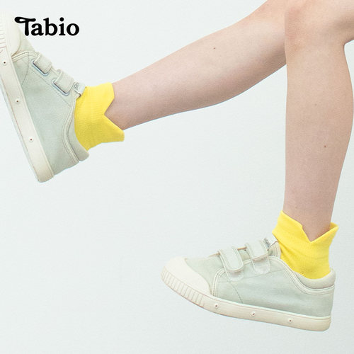 Tabio儿童袜子无痕防磨脚透气