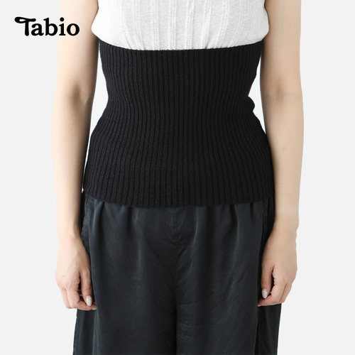 Tabio护腰卷腹腰带女保暖围脖套