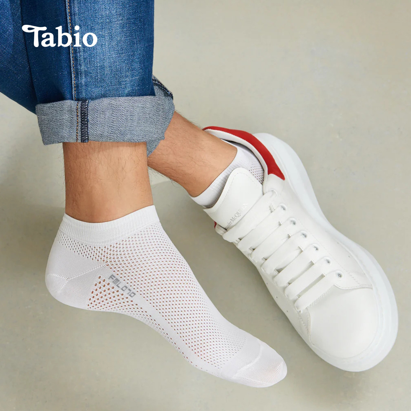 Tabio袜子男短袜夏季薄款透气吸汗不掉跟CEO α®百搭男士袜子