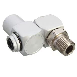气动旋转接头1/4npt 风炮360万向接头 变向旋转接头 气动接头