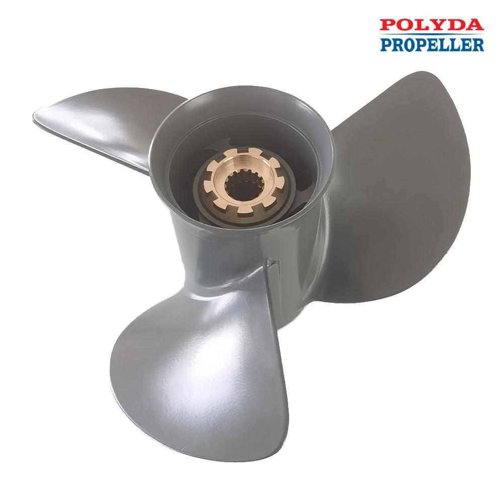 POLYDA铝合金螺旋桨，半固态挤压铸造， 适配60-130HP马力！