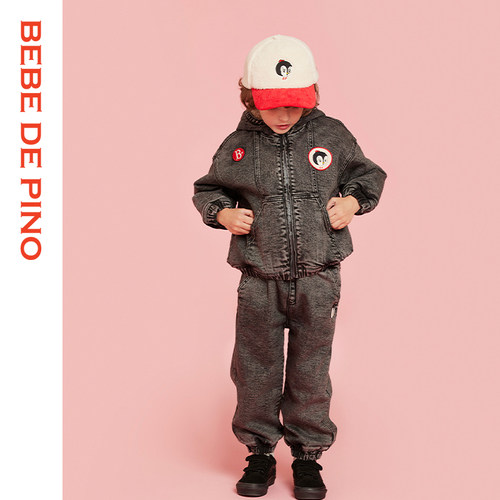 BEBEDEPINO贝贝品诺儿童牛仔夹克