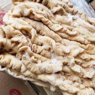 新鲜猪大肠猪肥肠冷冻带油半熟猪肠子10斤大肠批发一整箱20斤装