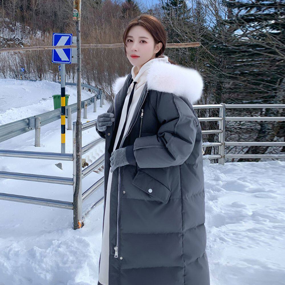 羽绒棉服中长025冬季加大韩宽松显瘦棉袄女款2新款厚棉衣版面包服