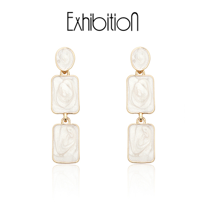 EXHIBITION览物馆轻奢珐琅耳饰