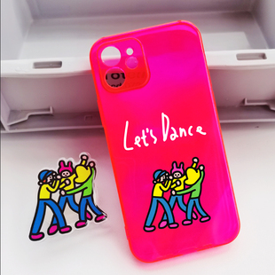 SKS联名排骨手机壳情侣iPhone17苹果16promax1514华为mate60荧光xrs全包防摔可爱软壳