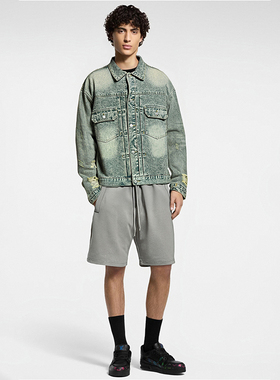 O'1WDC 「自在象限」纯棉休闲运动五分短裤