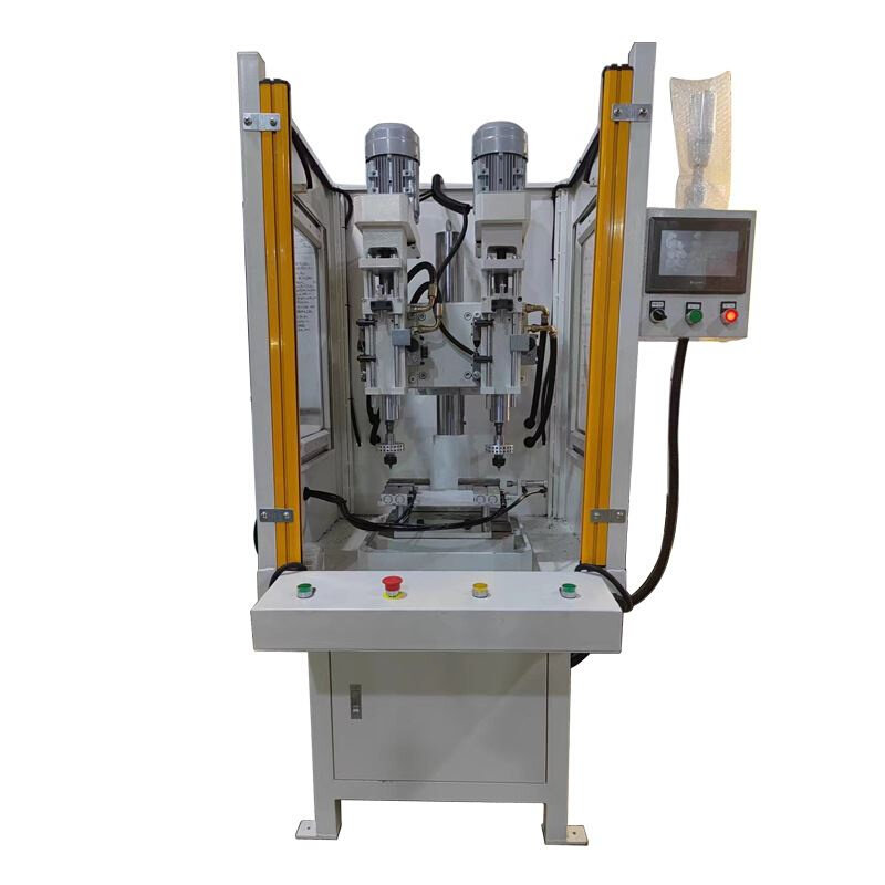 源头工厂数控热熔钻孔机家具金属方管热熔钻孔攻丝一体机