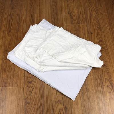 白色碎布擦机布全棉工业抹布吸水大块纯棉不掉毛破布机床吸油布块