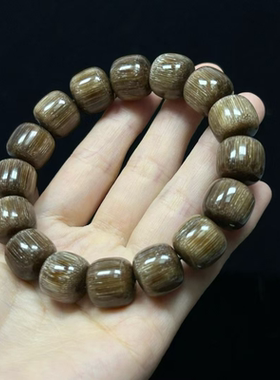 披毛犀角手串犀鱼籽纹竹丝纹