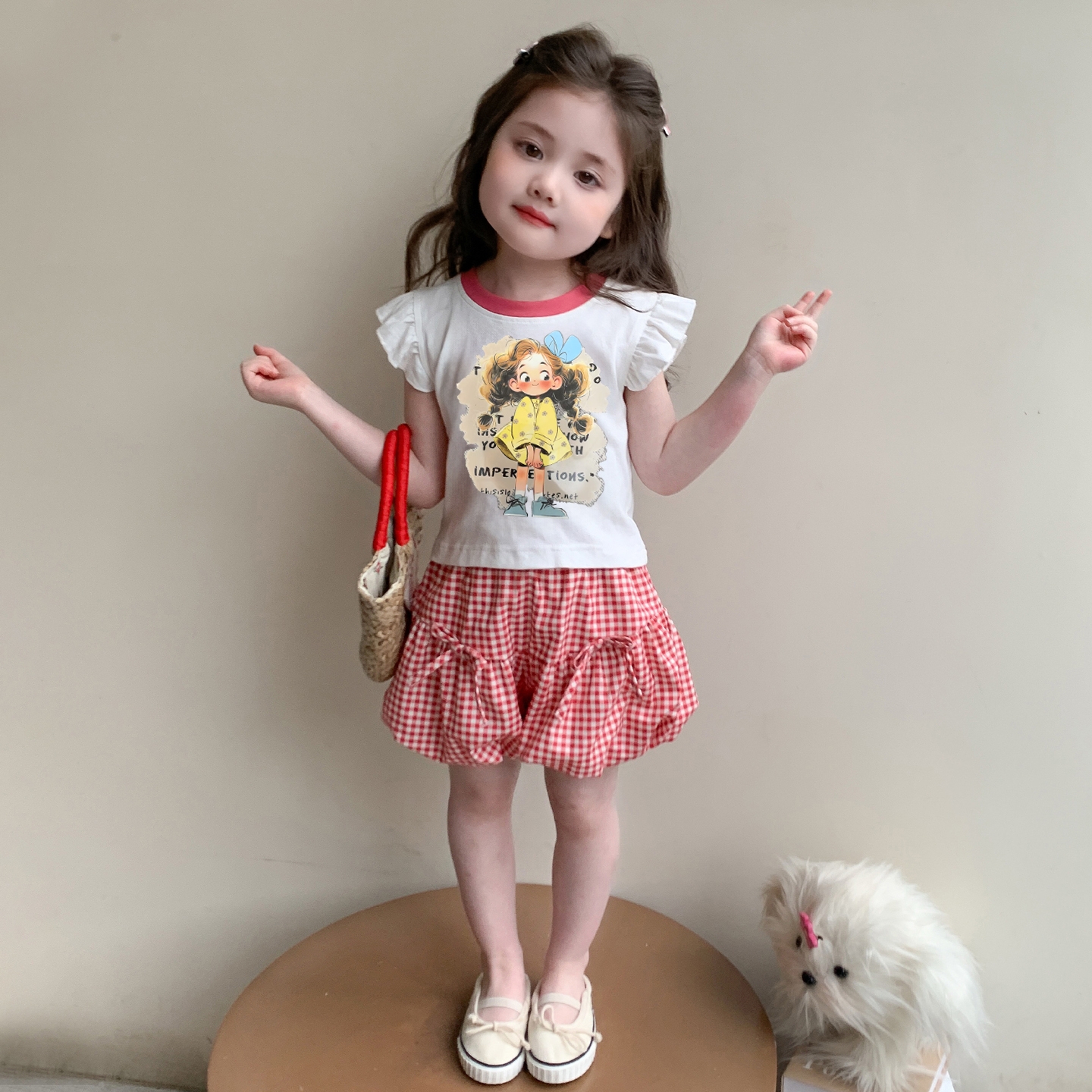 女童夏装套装2岁洋气衣服两件套ins短裤流行夏天透气夏潮穿搭同款