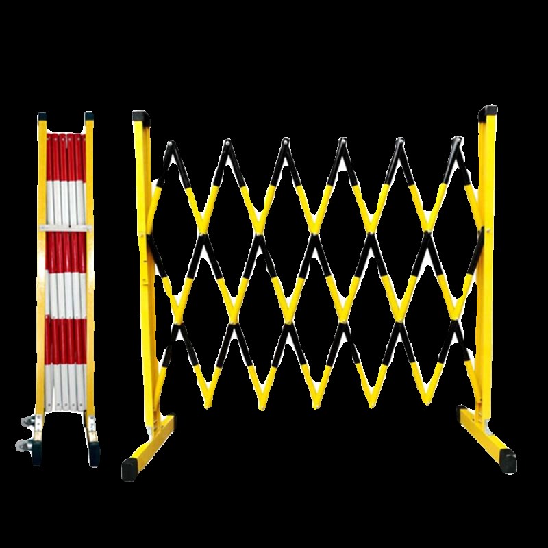 玻璃钢绝缘伸缩式围栏可移动安全施工隔离可折叠不锈钢隔离伸缩带