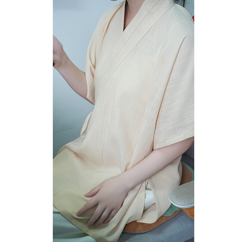 宴平 春夏秋男女交领短袖日常通勤百搭改良汉服短衫