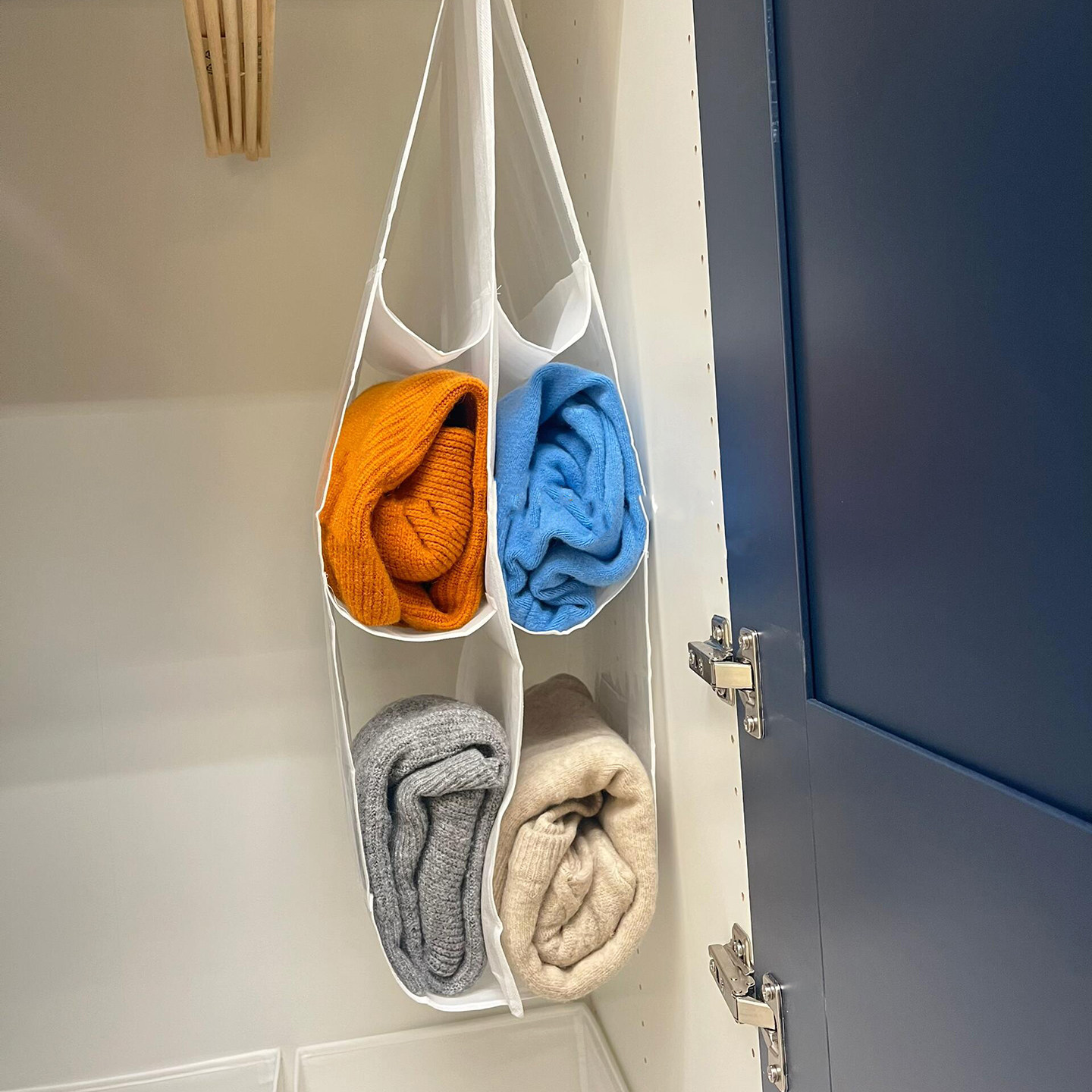 围巾收纳衣柜收纳分层省空间多功能整理袋收纳筐家用侧边内置板,收纳整理,收纳挂袋,淘宝优惠券,粉丝福利购,淘宝优惠卷