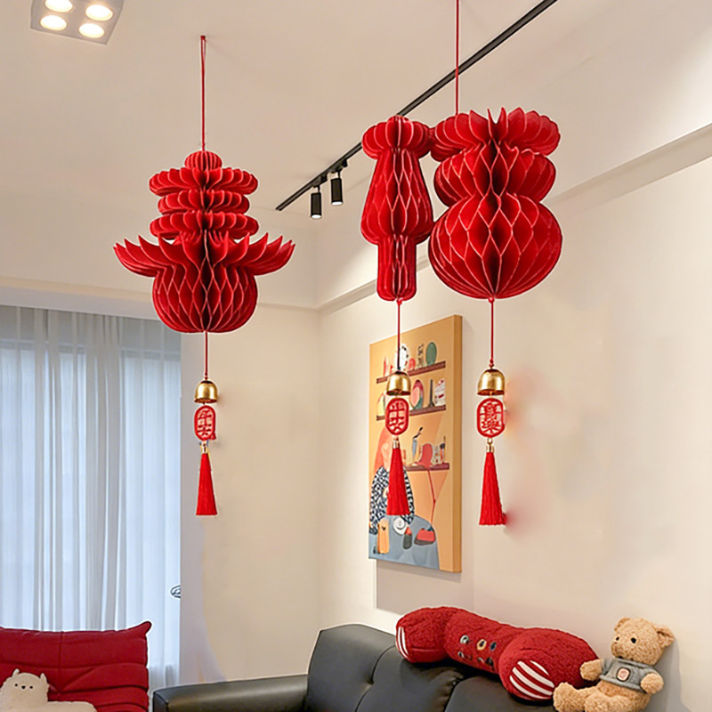 马年福字挂件2026年新款玄关客厅挂件小马挂件新年元旦氛围装饰品