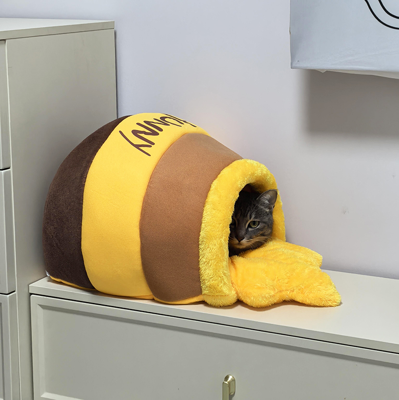 都给我去买这个蜂蜜罐罐猫窝