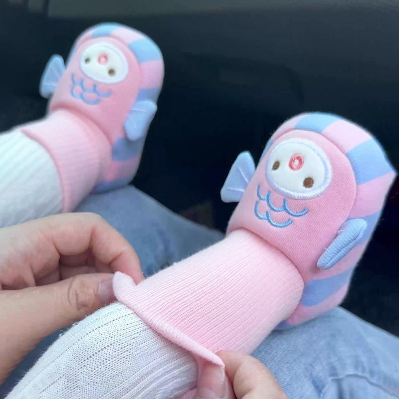 冬可爱宝宝棉鞋来啦，冬季软底鞋