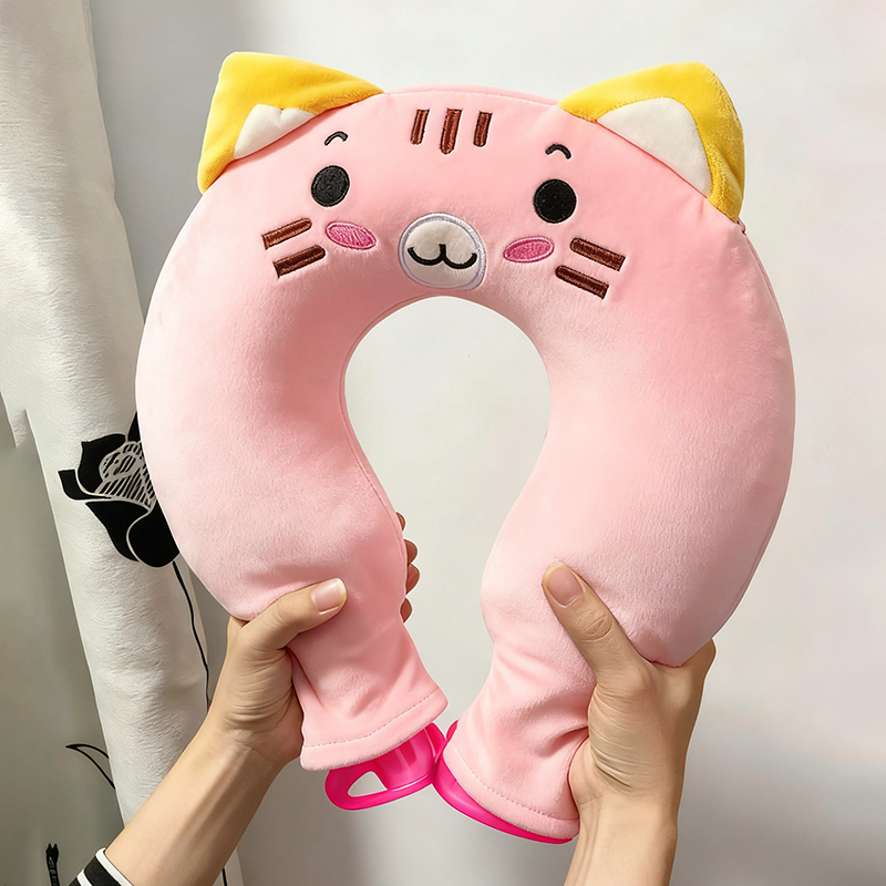 脖子热水袋肩颈椎热敷暖水袋注水加厚防爆保暖办公室u型热水袋