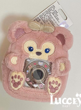 雪莉玫CCD收纳包拍立得相机包公仔挂件可爱胶卷数码毛绒收纳包包