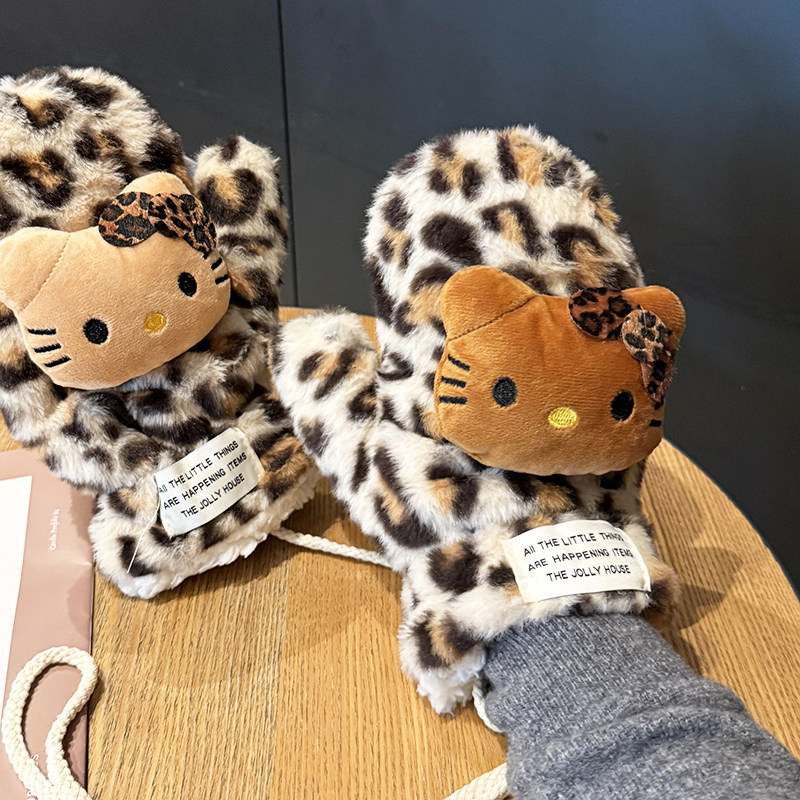 黑皮kt手套针织加绒加厚保温围巾手套学生户外骑行玩雪保暖手套女,服饰配件/皮带/帽子/围巾,手套,淘宝优惠券,粉丝福利购,淘宝优惠卷