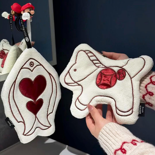 马年擦手巾挂式2026年新款厨房卫生间超强吸水速干擦手帕加厚手巾