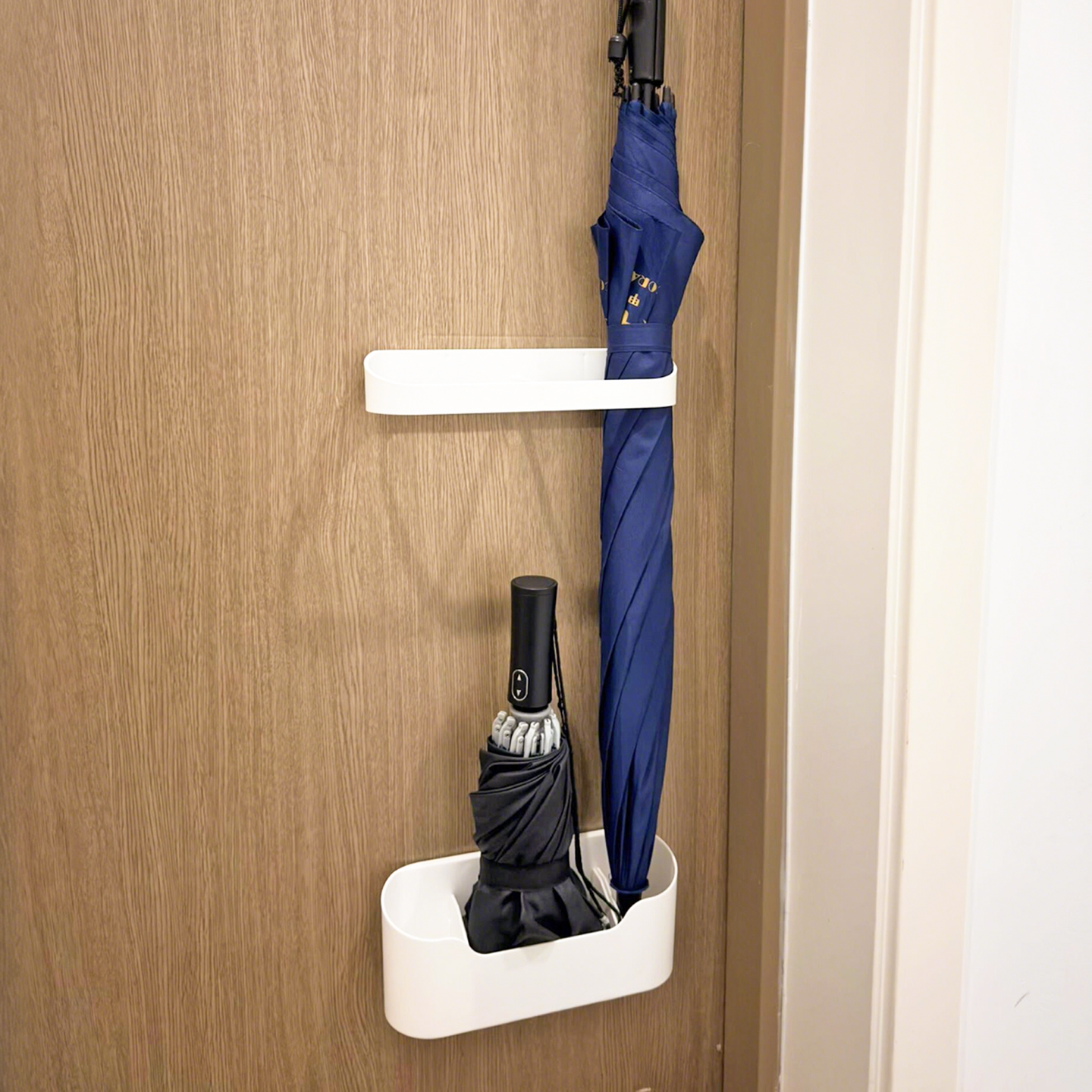 雨伞收纳架入户家用门后置伞架壁挂收纳整理免打孔门口放伞置物架,收纳整理,壁式收纳盒,淘宝优惠券,粉丝福利购,淘宝优惠卷