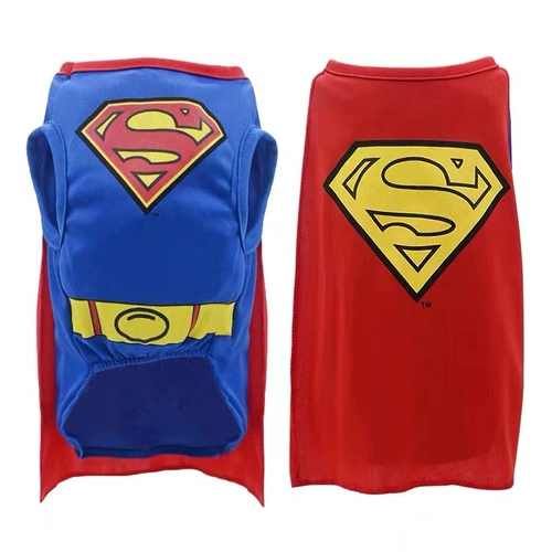 ПЭТ сверхчеловеческая одежда красной собаки смешной, смешная кошка Корки Баррин Тедди Летняя Тонкая Модели Трансформация